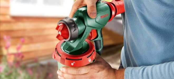 Когда любая задача под силу: обзор краскопульта Bosch PFS 3000-2