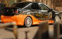 Нанесение аэрографии как способ преобразить свой Renault Logan