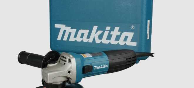 Обзор четырех лучших углошлифовальных машинок марки Макита