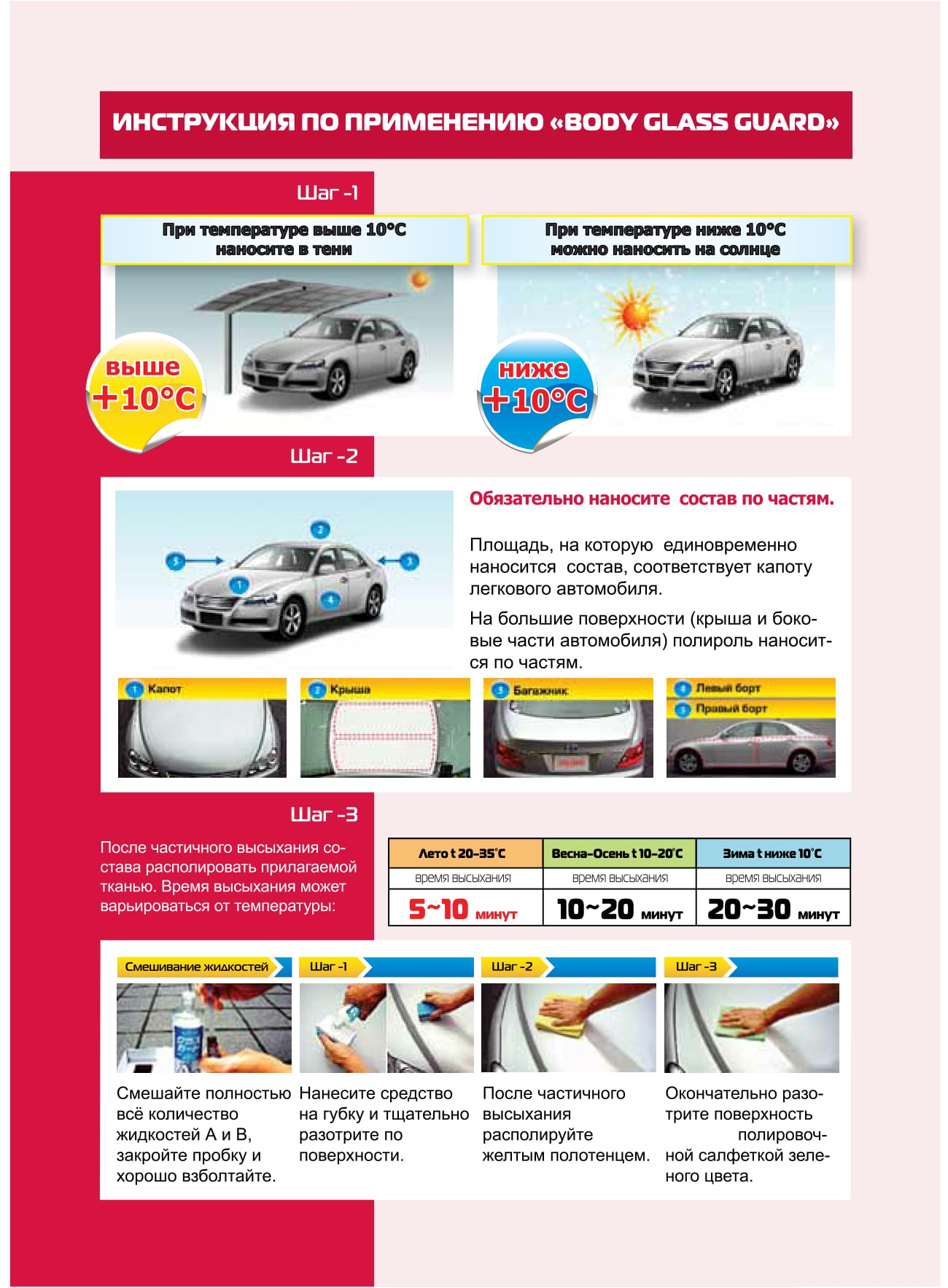 Инструкция по применению Willson body glass guard