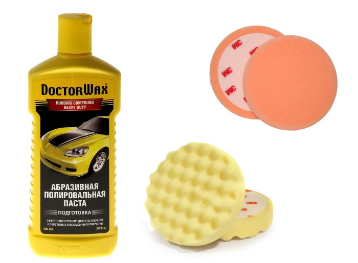 Абразивная полироль Doctor Wax
