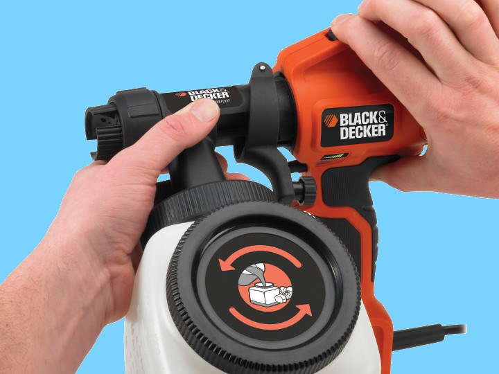 Краскопульт Black Decker HVLP 400