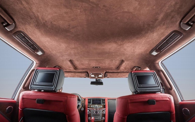 Перетяжка потолка авто