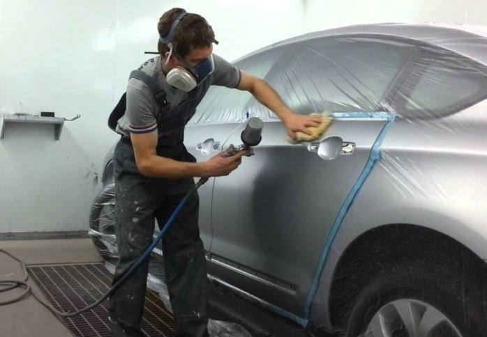 Покраска авто акрилом