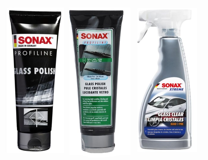 Полироль для стекла Sonax
