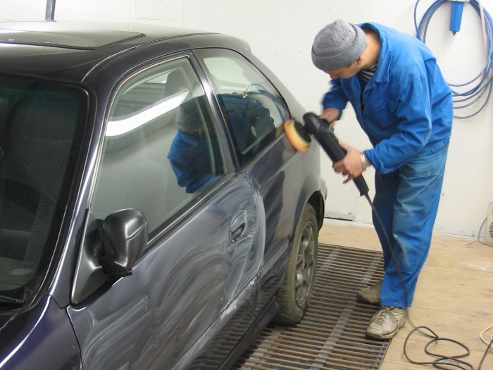 Полировка авто