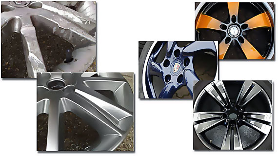 Виды литых дисков