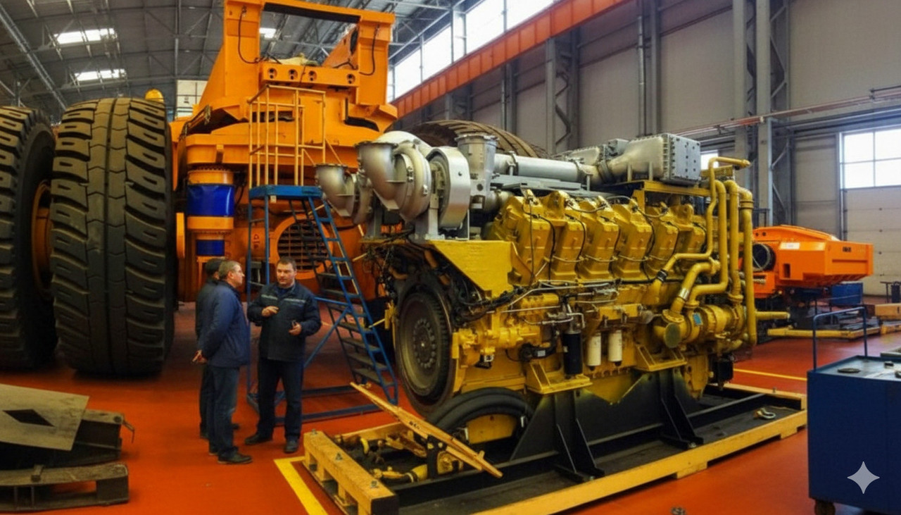 Двигатель спецтехники: ключевые элементы и техническое обслуживание